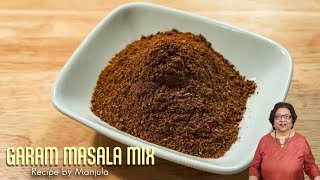 Garam Masala Mix  Indian Spice Blend  Recipe by Manjula [upl. by Benjy]