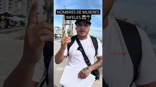 Nombres de mujeres infieles 📺🌴 humor comedia bromas broma playa funny risa shortvideo [upl. by Aerdnaz]