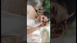 First look reel of bride akhila lamraweddingsbyreshmaweddingday keralabrides [upl. by Yerocal548]