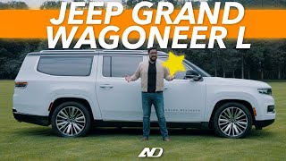 Jeep Grand Wagoneer L ⭐️  Innecesario y opulento ¡Me encanta  Reseña [upl. by Kajdan]