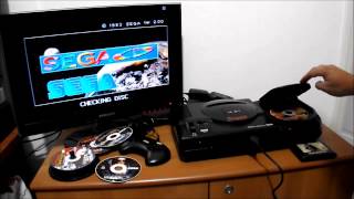 Sega CD Completo na Caixa [upl. by Vasya]