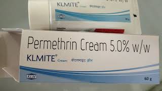 KLMITE cream  Permethrin Cream 50  ww  KLMITE Cream Uses benefits Review in hindi klmite cream [upl. by Bathelda]