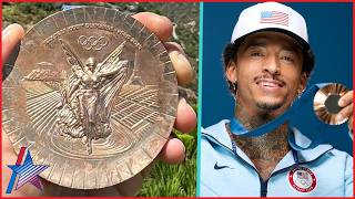 Nyjah Huston Reveals Olympic Medals SHOCKING Damage Days After Win [upl. by Iolanthe696]