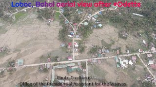 Loboc Bohol after Odette  Super Typhoon RAI [upl. by Clement]