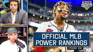 Our OFFICIAL MLB Power Rankings  836 [upl. by Llezo902]