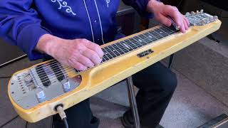 Cielito Lindo  steel guitar [upl. by Afatsuom]