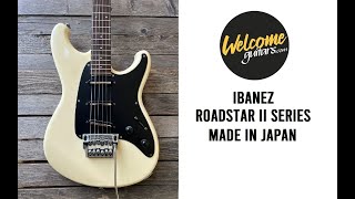 1985 Ibanez Roadstar II Series RS430 Made in Japan [upl. by Akiraa424]