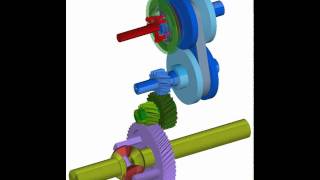 Driveline model with CVT Gearbox [upl. by Eleirbag]