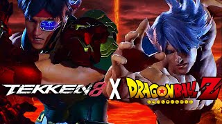 Tekken 8  Dragon Ball Z BARDOCK VS ULTRA INSTINCT GOKU PS5 GAMEPLAY HD [upl. by Nyliahs]