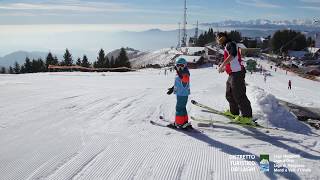 NEVEAZZURRA  Mottarone VB  Stazioni sciistiche discesa [upl. by Cirdet]