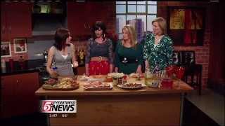 Antigoni Sander McCloud and Amy James  Easy Appetizers and Sangria Recipes  Twin Cities Live [upl. by Anaugahs]