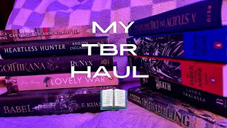 MY LENGTHY TBR HAUL 📖 PT1  Diaries Of Maddie Joy [upl. by Osher931]