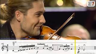 Praeludium and Allegro  PugnaniKreisler  David Garrett  Sheet Music Play Along [upl. by Butterfield]