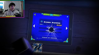 Reacting To The Hardest Levels In GEOMETRY DASH [upl. by Avram]