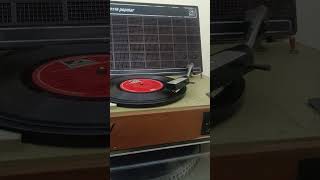 Vintage HMV 3 Speed record player working condition with inbuilt speaker vintage trending [upl. by Stiegler807]