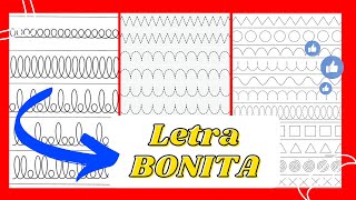 ✍ ¿Cómo MEJORAR la LETRA al Escribir ✏️ 10 Ejercicios de Caligrafía para PRINCIPIANTES [upl. by Haron61]