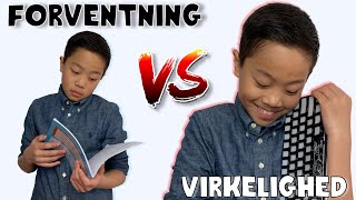 FORVENTNING vs VIRKELIGHED  GAMING [upl. by Ayokal]