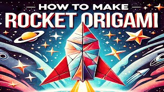 quotFold and Launch Crafting Your Own Origami Rocketquot [upl. by Odab]