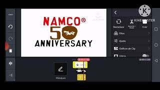 Namco 50th anniversary logo remake speedrun be like [upl. by Laeahcim]