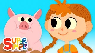 The Farmer In The Dell  Kids Songs  Super Simple Songs [upl. by Anihpesoj]