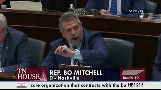 quotThis Bill Will Get Ripped Up By Courtsquot  Rep Bo Mitchell Blasts HB1215 Which targets Trans Adults [upl. by Earle220]