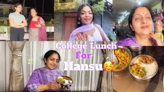 Lunch for Hansu’s College  Sindhu Krishna [upl. by Vasili757]