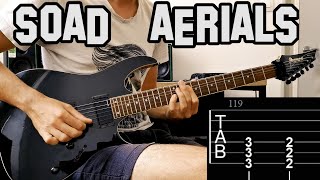 System Of A Down  Aerials Guitar Cover WTAB [upl. by Riem]