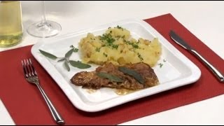 Saltimbocca  telecí plátky s parmskou šunkou na šalvějí [upl. by Atinwahs137]