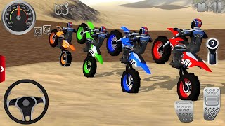 Black De Caross  US Online Motorbike Forest Mega Ramp 5 Mud Race 3D  IOS FHD Android Gameplay [upl. by Arrej485]