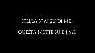 Umberto Tozzi  Stella Stai con Testo  Lyrics [upl. by Dehsar141]