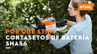 Cortasetos de batería HSA 56 gama compact  STIHL [upl. by Graniah]