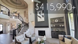 MUST SEE  BUILD THIS HOME FROM ONLY 415k  MODEL HOME TOUR [upl. by Sinclair]