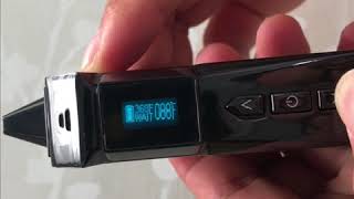 Rocksinn H2 Digital Dry Herb Vaporizer Unboxing [upl. by Bautram]