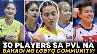 30 PVL Players na BAHAGI ng LGBTQ Community ANG DAMI NILA totscarlos jemagalanza deannawong [upl. by Hsotnas]