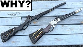 Whats The Point Of Modern Lever Action Rifles [upl. by Aiuqat]