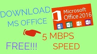 How to Download Microsoft Office 2016  PRO PLUS  Full Version for free [upl. by Clorinda268]