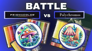 💥 LIVE BATTLE  Prismacolor vs Polychromos  Quels crayons choisir pour nos coloriages [upl. by Ssej]