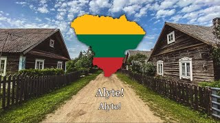 Alyte  Lithuanian partisan song  Lyrics [upl. by Leonanie]