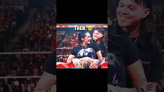 Dominik Mysterio amp Rhea Ripley Then amp Now 🥺 Edit trending shorts wwe edit [upl. by Salguod]