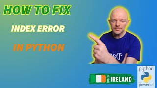 IndexError  python error  IndexError list index out of range [upl. by Ayat]