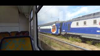 Voyage en MI09 sur la partie SNCF du RER A entre Maisons Laffitte et Achères Ville [upl. by Anihta]