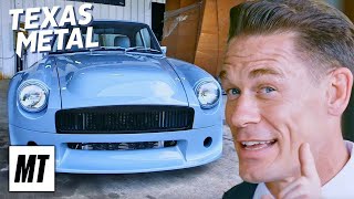 We Built a 69 MG for John Cena  Texas Metal  MotorTrend [upl. by Clawson]