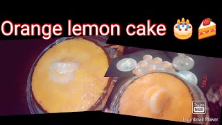 watch your own risk 🤦🏻‍♀️ I tried orange cake recipe by Merium pervaiz ♥️ [upl. by Anertac]