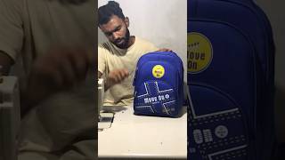 How to stitching a school bag new design 2024 moveon bag new stitching viral 2024 tranding [upl. by Yreffej]