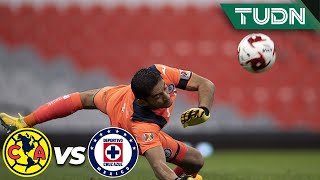 ¡Asombroso Corona ataja y se convierte en héroe  América 0  1 Cruz Azul  Liga Mx CL 20 J10 TUDN [upl. by Lister1]