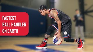 The Worlds FASTEST Dribbler  Harlem Globetrotters [upl. by Ssidnac]