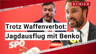 Trotz Waffenverbot Dornauer geht mit Benko auf Jagd [upl. by Reifel]