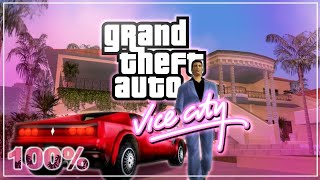 GTA VICE CITY 100 Completion  Full Game Walkthrough 1080p 60fps No Commentary [upl. by Heida]