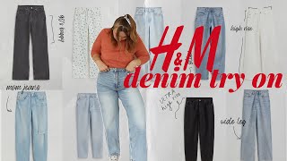 trying every pair of HampM jeans the quest to find my PERFECT jean [upl. by Imas]