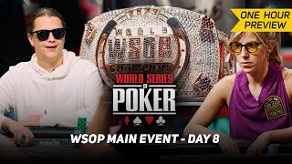 WSOP Main Event Day 8 with Kristen Foxen amp Niklas Astedt PREVIEW [upl. by Kosak52]